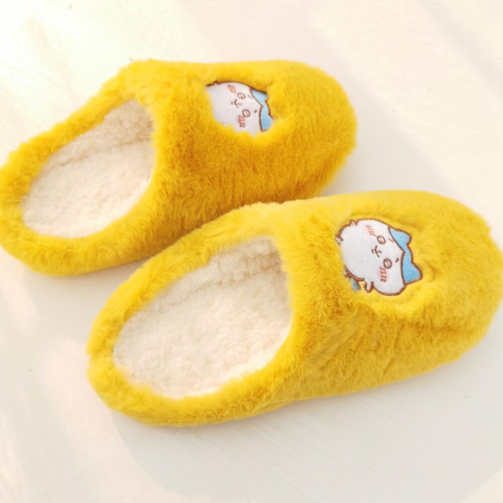 Winter Clothing Japan - Cartoon-Hausschuhe Chiikawa Kawaii Hachiware Usagi Mädchen