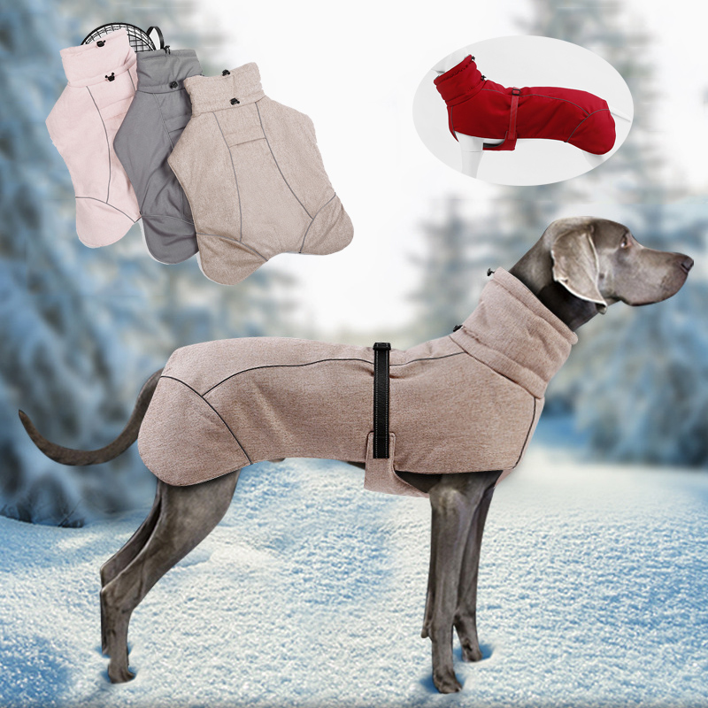 Quality Winter Clothing Jacket - Warme Winterkleidung für große Hunde, hochwertiger