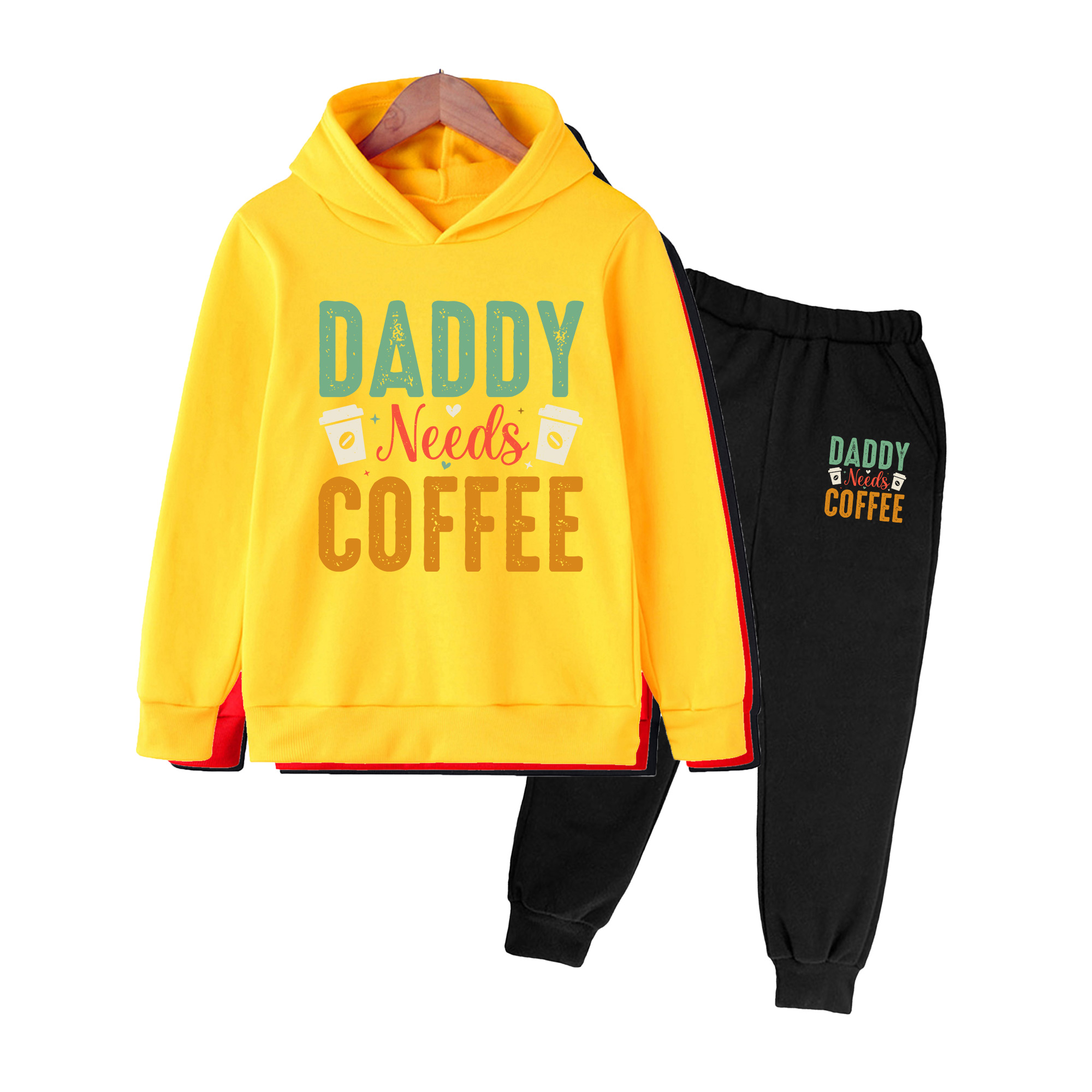 Winter Clothing Needs - Kinder-Hoodie & Jogginghosen-Set, 