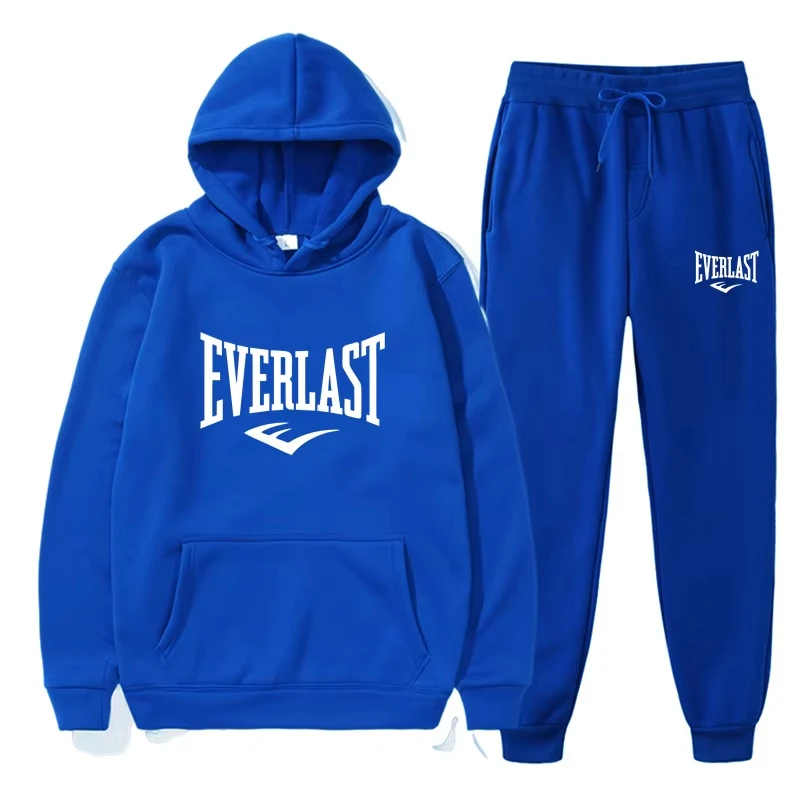 Clothing Style Winter - Herren EVERLAST Sportbekleidung Fitness-Gym-Kleidung Laufset Sportbekleidung