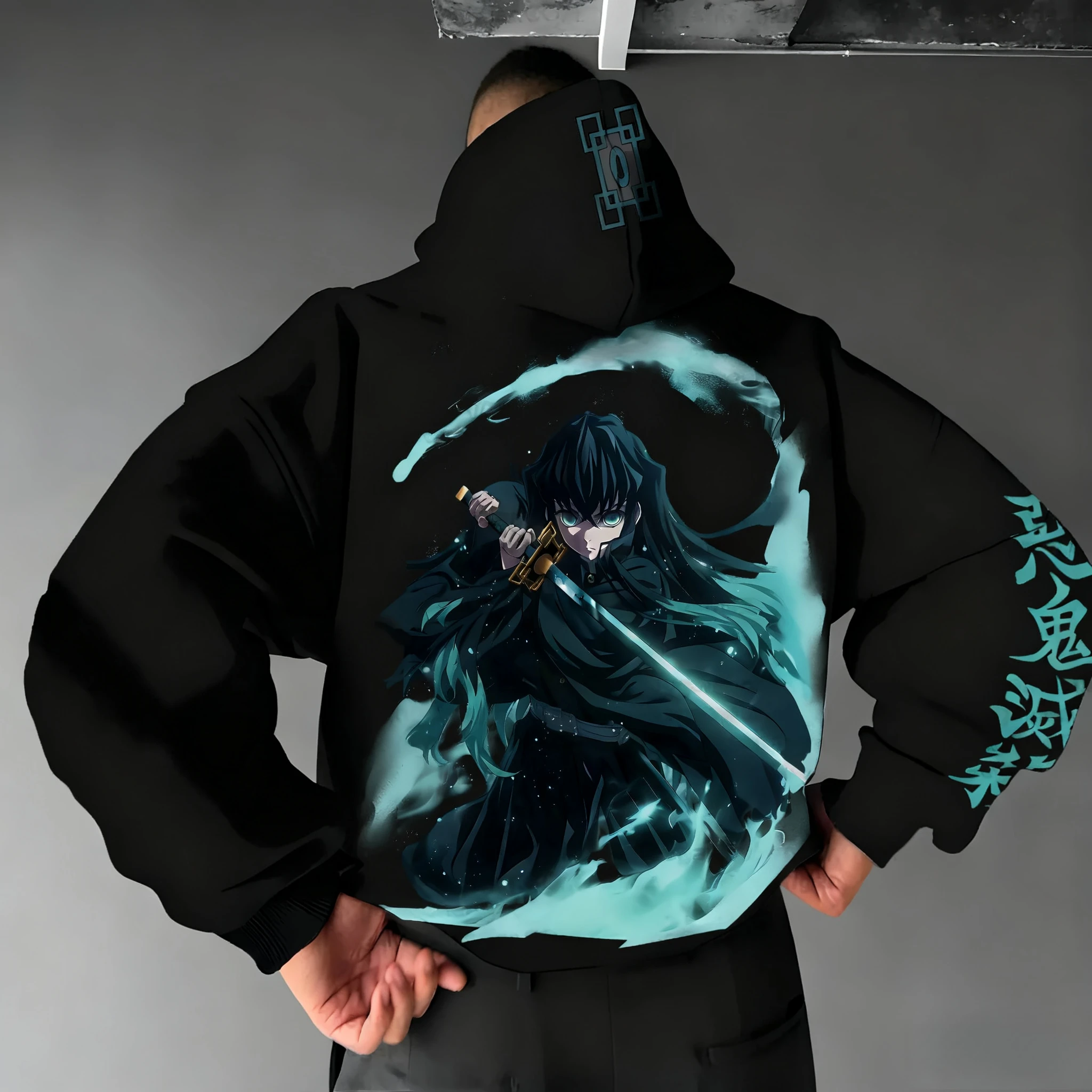 Winter Clothing Japan - Demon Slayer Anime Herbst/Winter Hoodie Männer