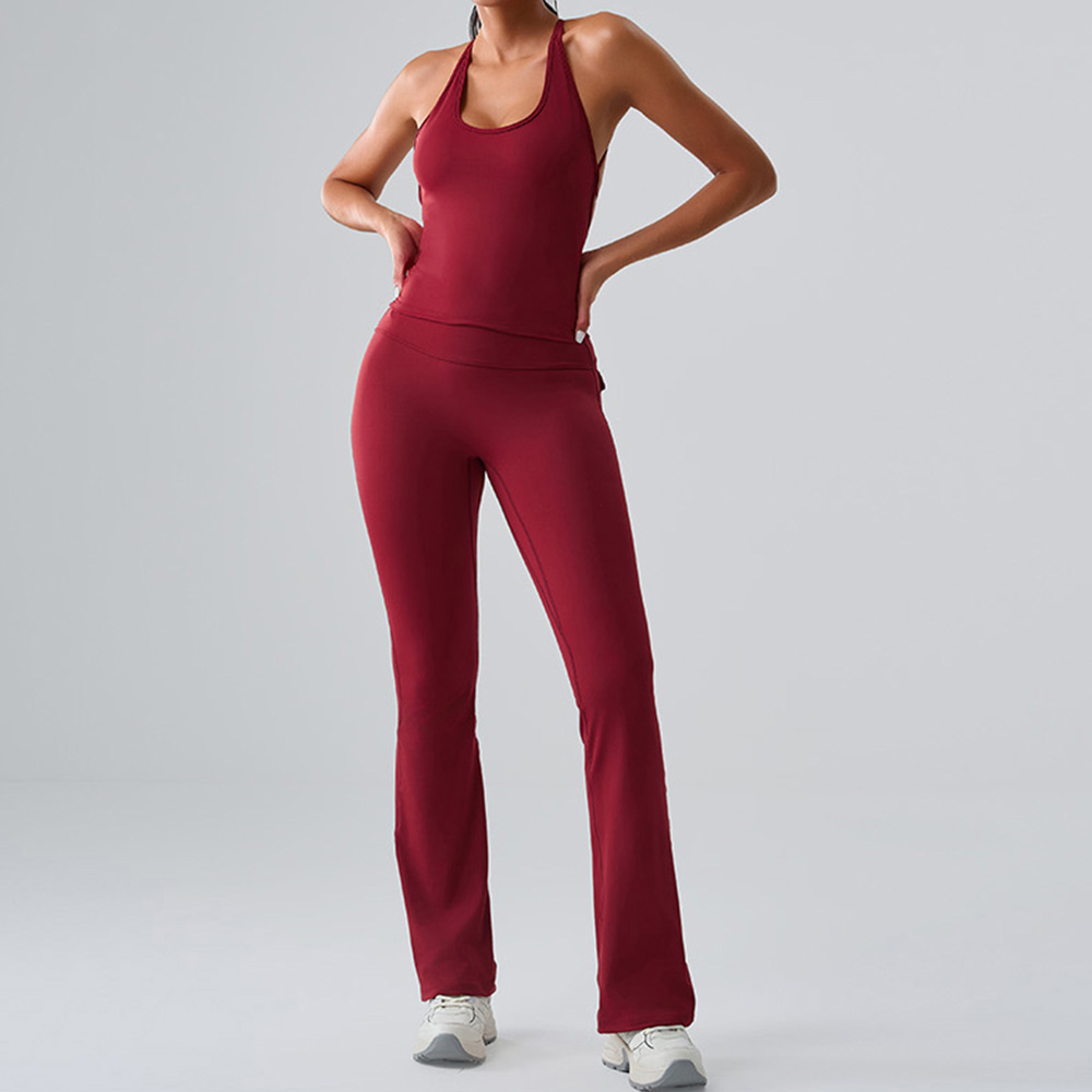 Winter Clothing Equipment - Damen-Trainingsanzug 2-teiliges Yoga-Set Workout-Kleidung Sportbekleidung Fitnesskleidung
