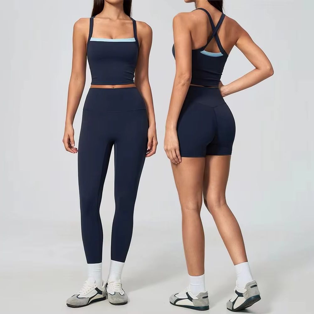 Winter Clothing Equipment - Yoga-Set Damen Trainingsanzug 2-teilig Sportbekleidung Fitnesskleidung