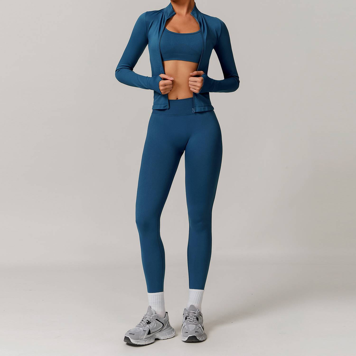 2/3-teiliges Yoga-Set für Dame – Winter Clothing Equipment Bewertung und Preis