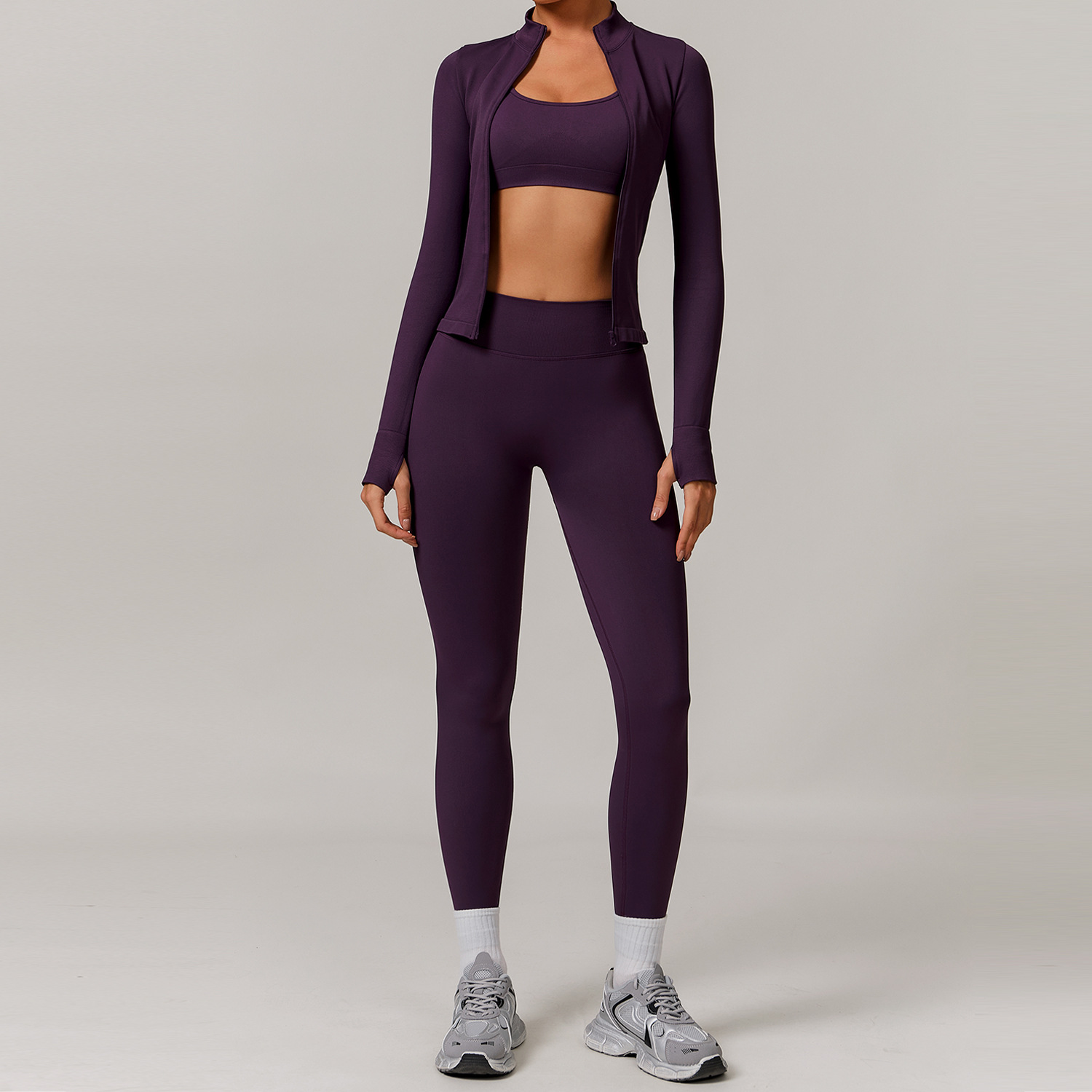 2/3-teiliges Yoga-Set für Dame – Winter Clothing Equipment Bewertung und Preis