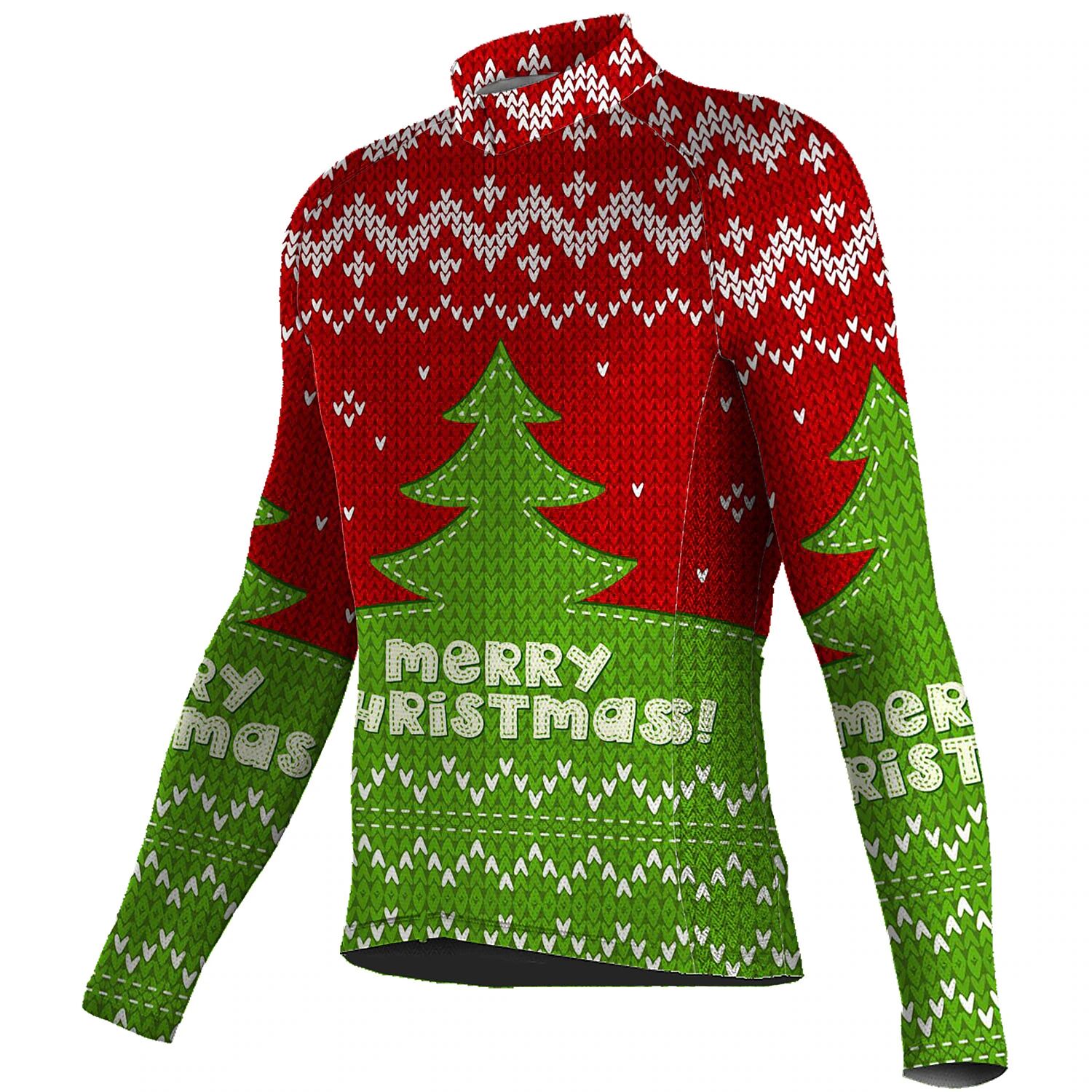 Männer Weihnachten Rad trikot  – Winter Clothing Equipment Bewertung und Preis