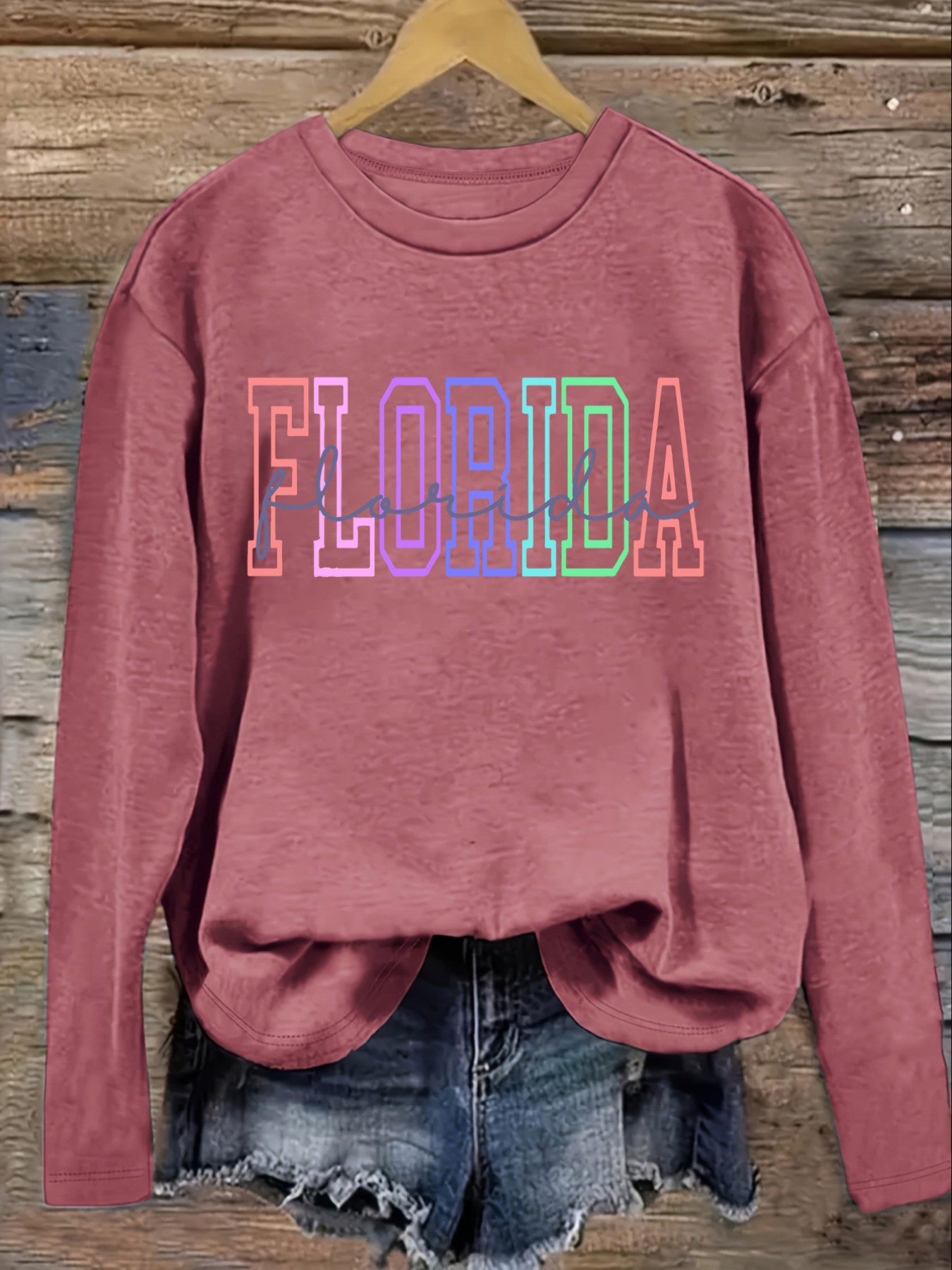 Damen-Freizeit-T-Shirt mit lan – Winter Clothing Usa Bewertung und Preis