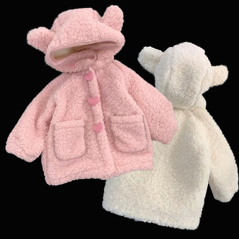 Verdickte Fleece Mädchen Mänte – Winter Clothing Activities For Toddlers Bewertung und Preis