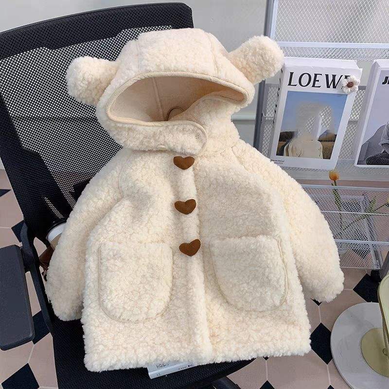 Verdickte Fleece Mädchen Mänte – Winter Clothing Activities For Toddlers Bewertung und Preis
