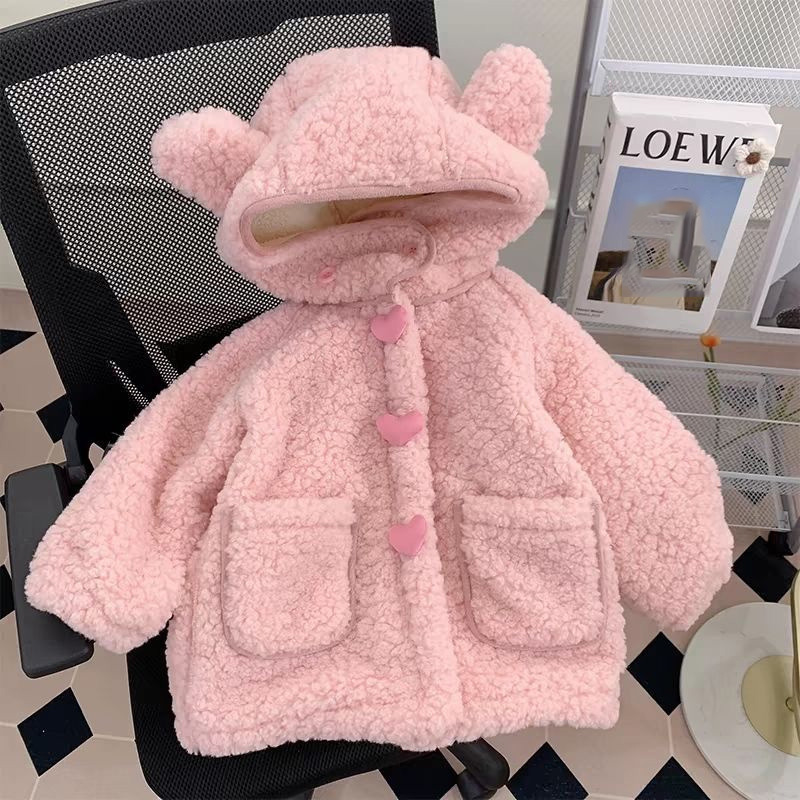 Verdickte Fleece Mädchen Mänte – Winter Clothing Activities For Toddlers Bewertung und Preis