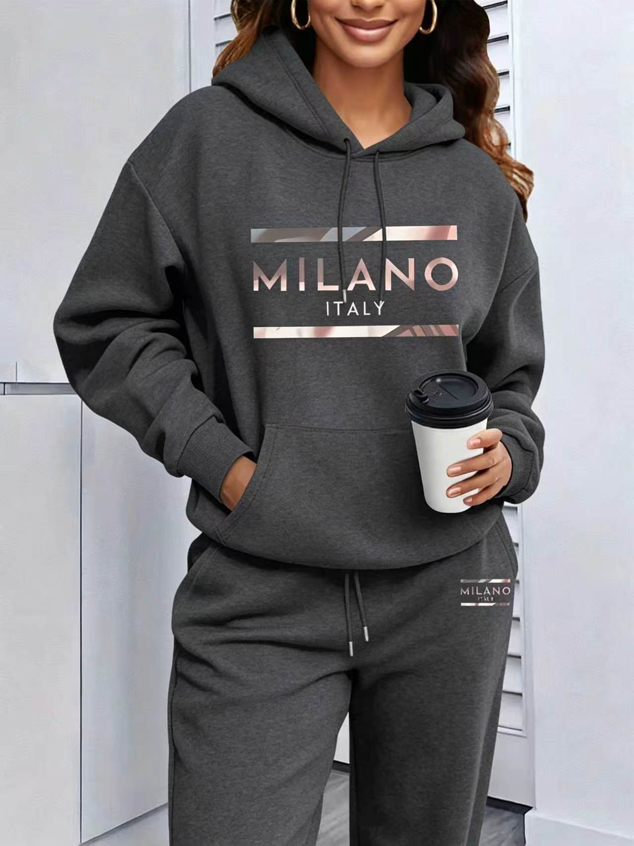 2026 Damen-Print-Kapuzenpullov – Winter Clothing Usa Bewertung und Preis