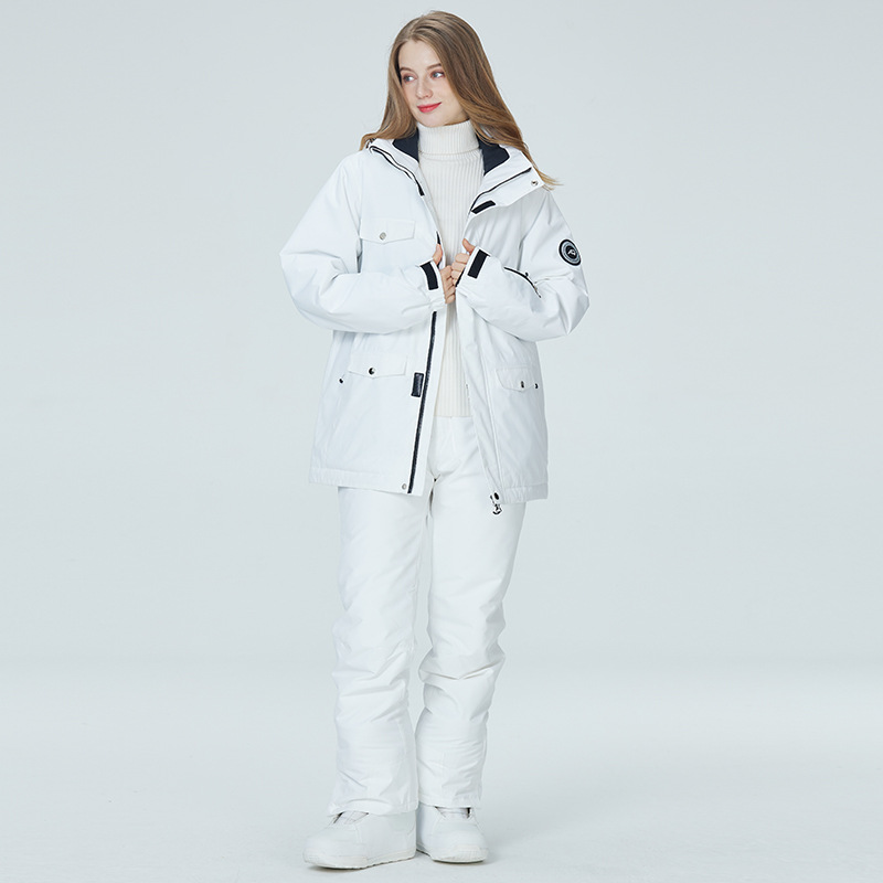 10K reinweißer Skianzug für Da – Ski Pants Waterproof Bewertung und Preis