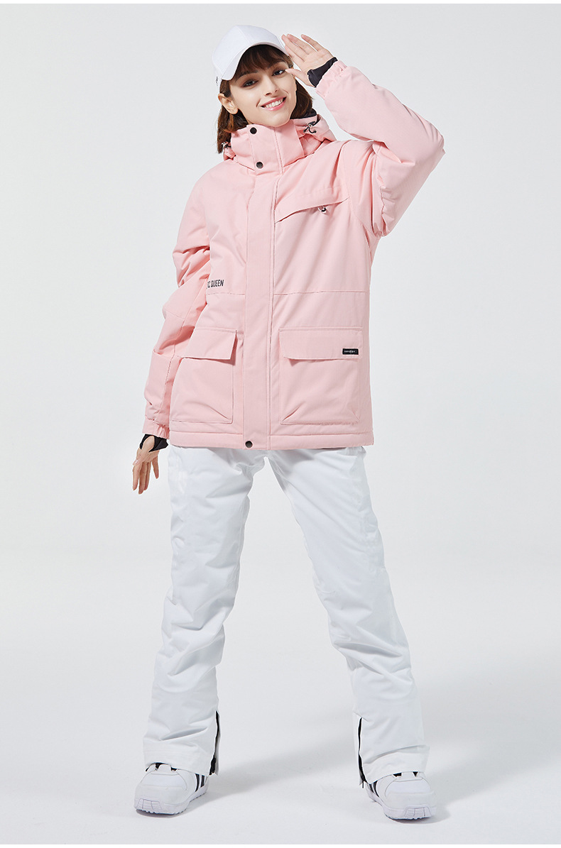 10K reinweißer Skianzug für Da – Ski Pants Waterproof Bewertung und Preis