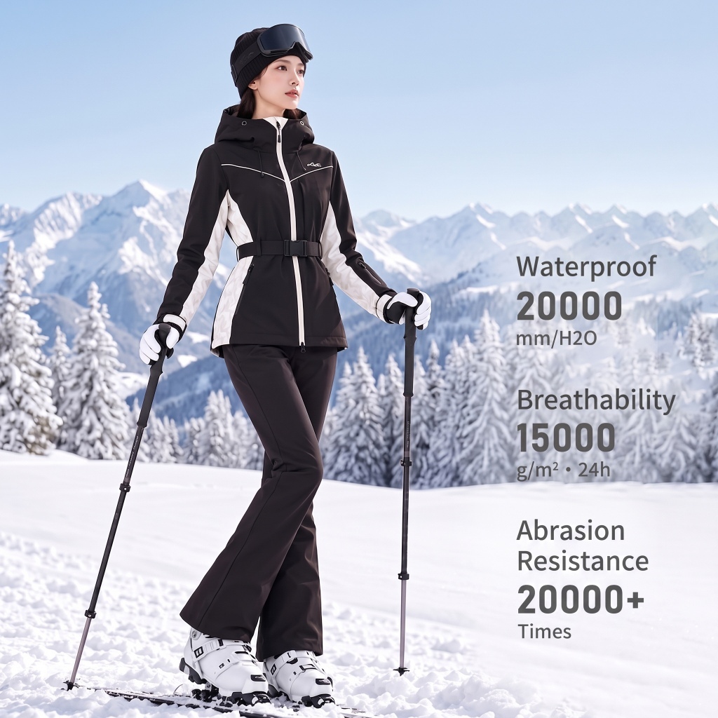 KUFUN Skibekleidung 3L Polyest – Ski Pants Waterproof Bewertung und Preis