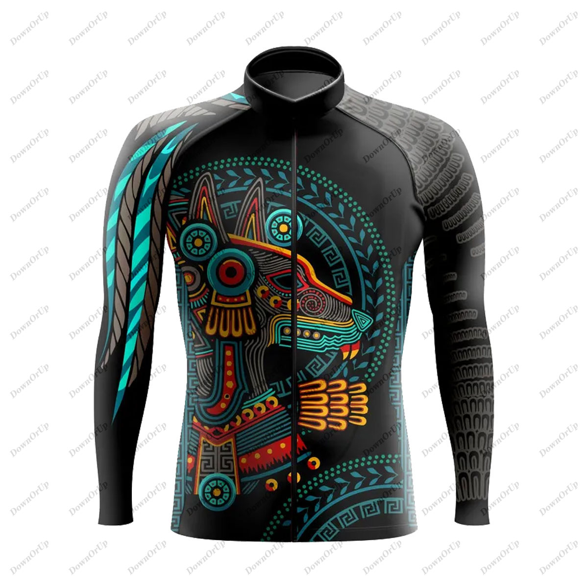 Mexiko Aztec Herren Langarm Ra – Winter Clothing Equipment Bewertung und Preis