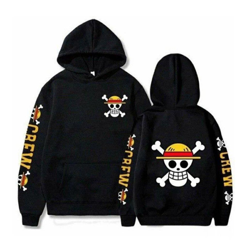 One Piece Skull Print Hoodie M – Winter Clothing Japan Bewertung und Preis