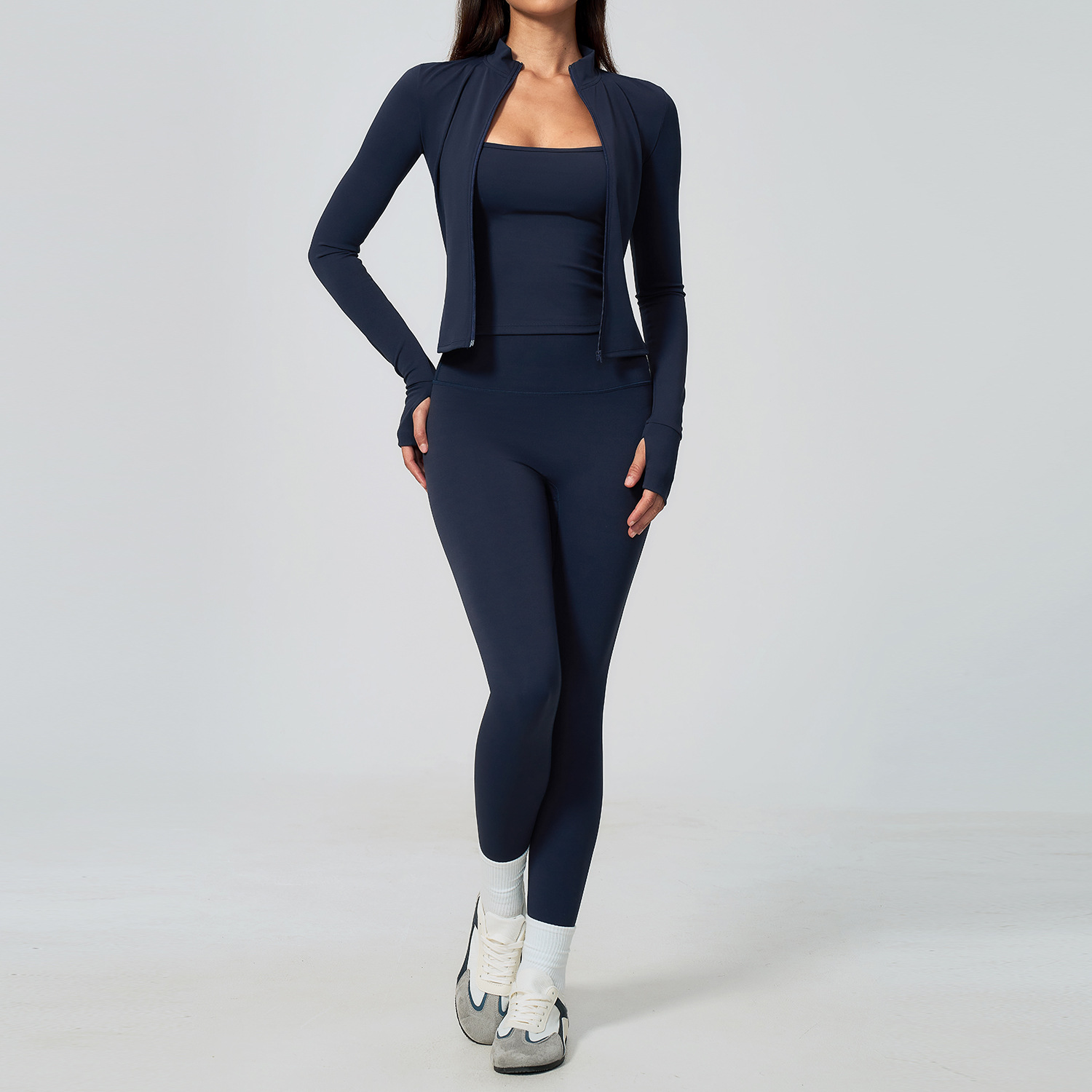 Damen Yoga-Set 3-teilig Workou – Winter Clothing Equipment Bewertung und Preis