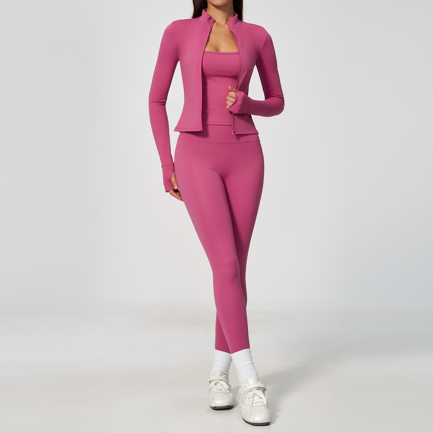 Damen Yoga-Set 3-teilig Workou – Winter Clothing Equipment Bewertung und Preis