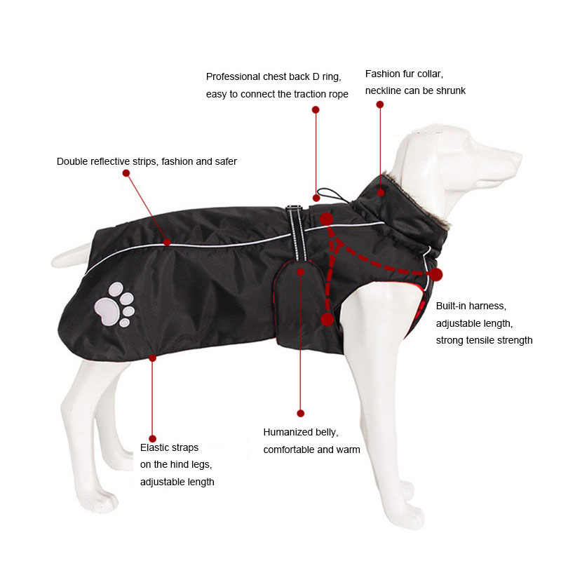 Hohe Qualität 5XL Große Hund K – Quality Winter Clothing Jacket Bewertung und Preis