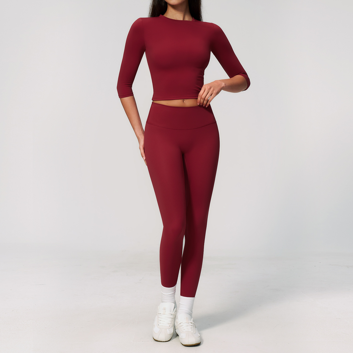 Yoga-Anzug 2-teiliges Sportset – Winter Clothing Equipment Bewertung und Preis