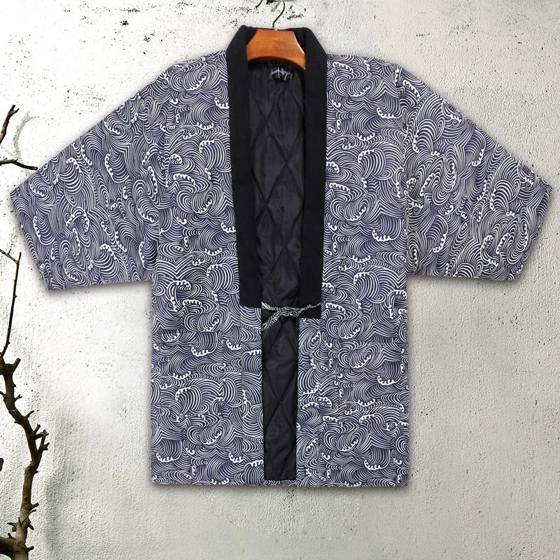 Hanten Jacke Herren gepolstert – Traditional Winter Japanese Clothing Bewertung und Preis