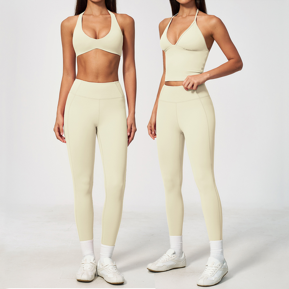 Damen 2-teiliges Yoga-Set 3/4- – Winter Clothing Equipment Bewertung und Preis